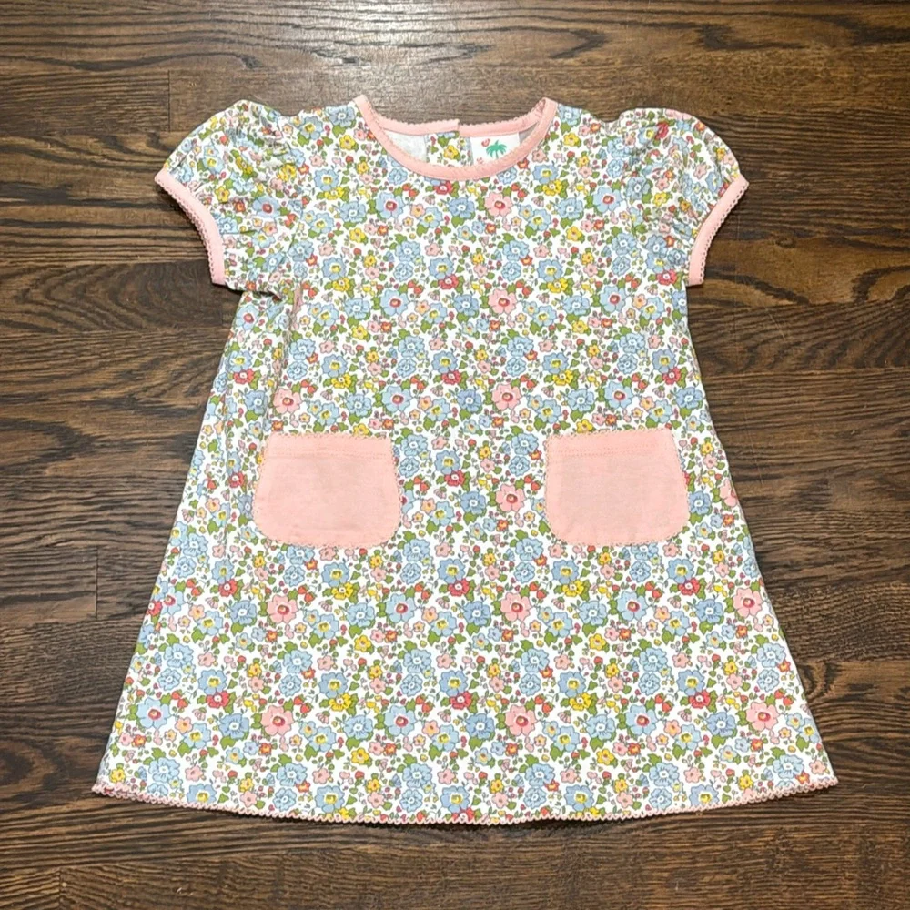 Beautiful Floral Shrimp and Grits Kids Dress